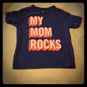 My Mom Rocks Short Sleeve T- Shirt